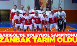 Sarıgöl'de voleybolun kazananı Zanbak Tarım oldu!