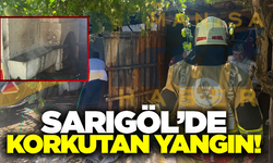 Sarıgöl'de saya yangını!