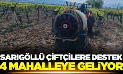 Sarıgöllü çiftçilere önemli destek