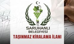 Saruhanlı belediyesi taşınmazları kiraya veriyor