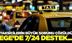 Taksicilerin en büyük sorunu çözüme kavuştu