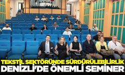 Denizli'de "Enerji ve Çevre Dostu Teknolojiler " konulu seminer