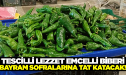Emcelli Biberleri Kurban Sofralarının Vazgeçilmezi Oldu