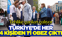 Türkiye'de her 10 kişiden 6’sı fazla kilolu veya obez