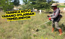 Yarımca köyünde bayram temizliği devam ediyor!