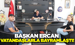 Yenipazar Belediye Başkanı Malik Ercan, vatandaşlarla bayramlaştı!