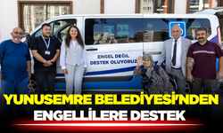 Yunusemre Belediyesi’nden Engel Tanımayan Hizmetler