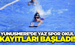 Yunusemre'de kayıtlar başladı: Çocuklar ve gençler için spor dolu bir yaz!