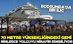Bodrum'da bir ilk: 3 bin 950 yolcuyu misafir edebiliyor