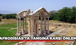 Dünyaca ünlü antik kentte yangına karşı önlem