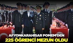 Afyonkarahisar POMEM'de mezuniyet coşkusu