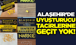 Alaşehir'de uyuşturucu tacirleri tutuklandı!