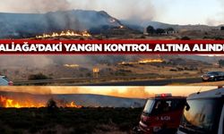 Aliağa'daki yangın kontrol altına alındı!