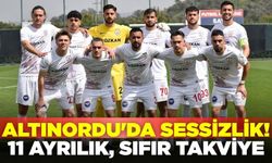 Altınordu'da transfer sessizliği devam ediyor!