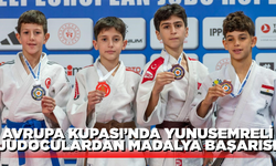 Yunusemreli judocular Avrupa Kupası’nda iki madalya kazandı