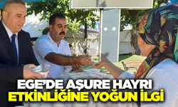Aydın'da 7 farklı ilçede aşure etkinliği yoğun ilgi gördü