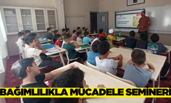 Aydın'da bağımlılıkla mücadele semineri gerçekleşti!