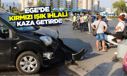Aydın'da iki otomobil çarpıştı: 1 yaralı