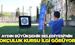Aydın'da okçuluk kurslarına yoğun ilgi!