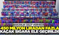 Bakanlık harekete geçti: Sigara kaçakçılarına büyük darbe!