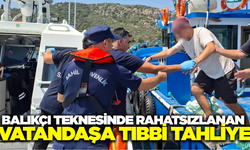 Muğla'da balıkçıya hızlı müdahale!