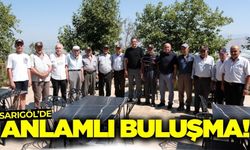 Başkan Akdeniz ve Kaymakam Halil Dalak, Kıbrıs Gazileriyle buluştu!
