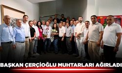 Başkan Çerçioğlu muhtarlarla bir araya geldi