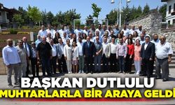Manisa Belediye Başkanı Dutlulu muhtarlarla buluştu
