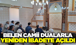 Belen camii kapılarını yeniden cemaate açtı