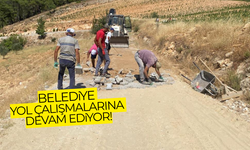 Bozdoğan Belediyesi yol çalışmalarını sürdürüyor