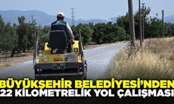 Manisa Büyükşehir'den Akhisar ve Turgutlu'da yol çalışması