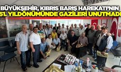 Manisa Büyükşehir Belediyesi Kıbrıs gazilerini unutmadı