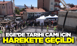 Kütahya'da tarihi cami yeniden inşa ediliyor!
