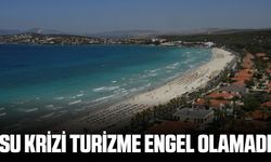 Çeşme'de su kesintilerinin turizme olumsuz etkisi olmadı