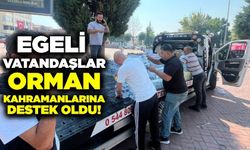 Egeliler, ekiplere destek olmak için tek yürek oldu!