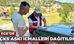 Ege'de çiftçilere 2025 yılı ÇKS askı icmalleri dağıtıldı