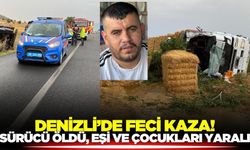 Denizli'de feci kaza: 28 yaşındaki sürücü hayatını kaybetti