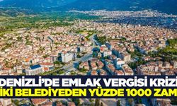 Denizli'de iki belediyeden yüzde 1000 zam