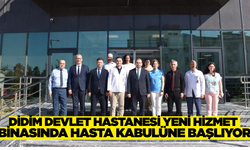 Didim Devlet Hastanesi Yeni Binası Hasta Kabulüne Başlıyor