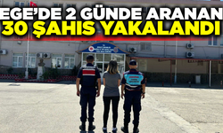 Aydın'da 2 günde aranan 30 şahıs yakalandı