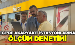 Ege'de akaryakıt istasyonlarına ölçüm denetimi