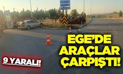 Ege'de feci kaza: 9 yaralı!