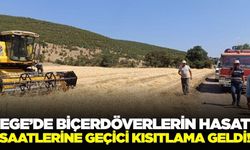 Ege'de biçerdöverlere kısıtlama geldi!