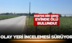 Ege'de 35 yaşındaki genç ölü bulundu
