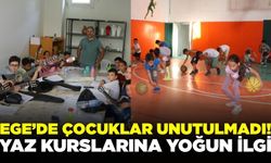 Ege'de yaz mevsimi kurslarla daha anlamlı bir hal aldı!