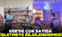 Ege'de 13 işletmeye bilgilendirme