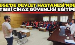 Afyonkarahisar Devlet Hastanesi'nde ''Tıbbi Cihaz Uyarı Sistemi'' eğitimi
