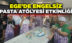 Ege'de halk eğitim merkezinde pasta atölyesi buluşması