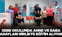Ege'de eşli gebe okulu eğitimleri devam ediyor