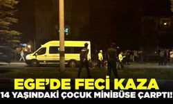 Ege'de trafik kazası: 1 yaralı